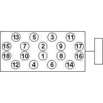 Комплект болтов головки цилидра PAYEN HBS042