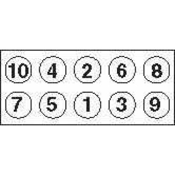 Комплект болтов головки цилидра PAYEN HBS043-1