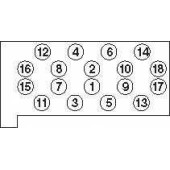 Комплект болтов головки цилидра PAYEN HBS061