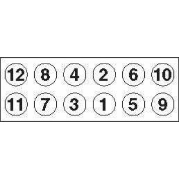 Комплект болтов головки цилидра PAYEN HBS185-1