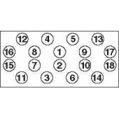 Комплект болтов головки цилидра PAYEN HBS223