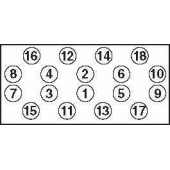 Комплект болтов головки цилидра PAYEN HBS296