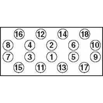 Комплект болтов головки цилидра PAYEN HBS296