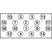 Комплект болтов головки цилидра PAYEN HBS315