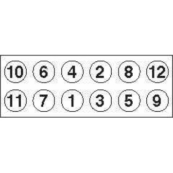 Комплект болтов головки цилидра PAYEN HBS371-1