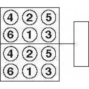 Комплект болтов головки цилидра PAYEN HBS405