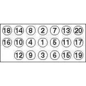 Комплект болтов головки цилидра PAYEN HBS466