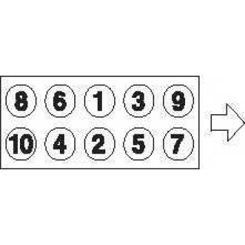 Комплект болтов головки цилидра PAYEN HBS490-1