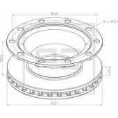 Тормозной диск PE Automotive 046.379-00A