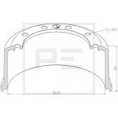 Тормозной барабан PE Automotive 046.698-00A