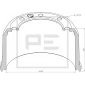 Тормозной барабан PE Automotive 046.700-00A