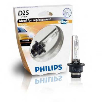 PHILIPS 85122VIS1 - лампа D2S 86V 35W P32d-2 (серия Vision) (ксенон)-1