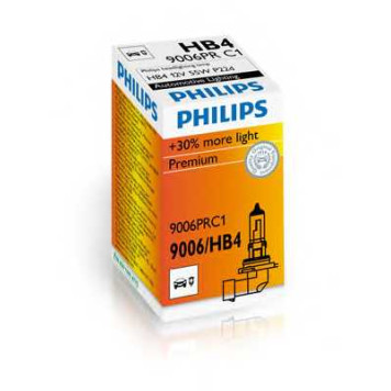 PHILIPS 9006PRC1 - лампа HB4 (9006) 12V 60W P22d (серия Vision)-1