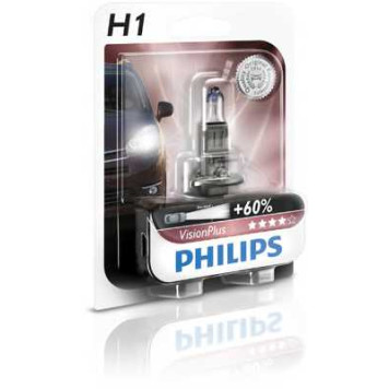 PHILIPS 12258VPB1 - лампа H1 12V 55W P14.5s (серия VisionPlus)-1