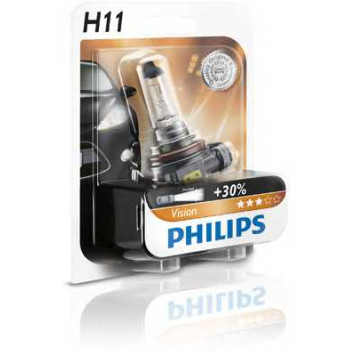 PHILIPS 12362PRB1 - лампа H11 12V 55W PGJ19-2 (серия Vision)-1