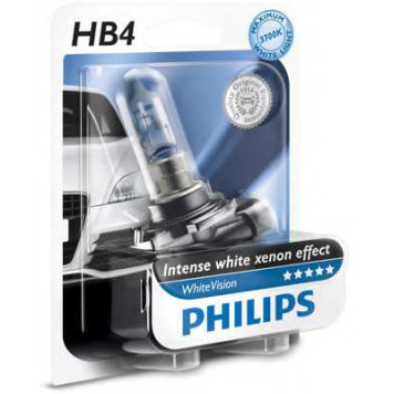 PHILIPS 9006WHVB1 - лампа HB4 (9006) 12.8V 55W P22d (серия WhiteVision)-1