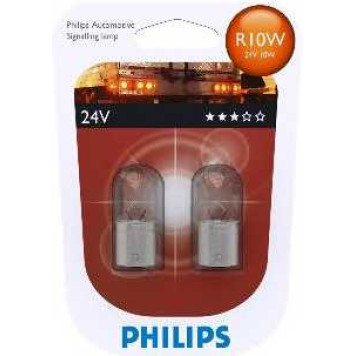 Лампа накаливания R10W 24В 10Вт PHILIPS 13814B2-2