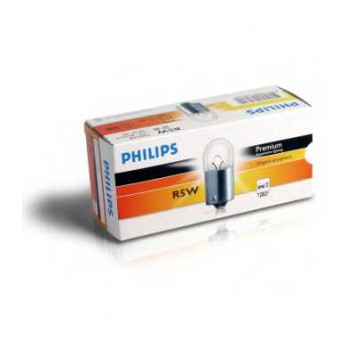 PHILIPS 12822CP - лампа R5W 12V 5W BA15d