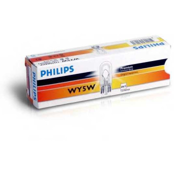 PHILIPS 12396NACP - лампа WY5W 12V 5W W2.1*9.5d-2