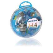 PHILIPS 55718EBKM - лампы набор Essential Box H4+P21W+P21/5W+PY21W+W5W+FUSE(10A+15A+20A) 12V KM (5шт. в пластиковом бокс