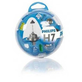 PHILIPS 55719EBKM - лампы набор Essential Box H7+P21W+P21/5W+PY21W+W5W+ Fuse(10A+15A+20A) 12V (5шт. в пластиковом боксе)