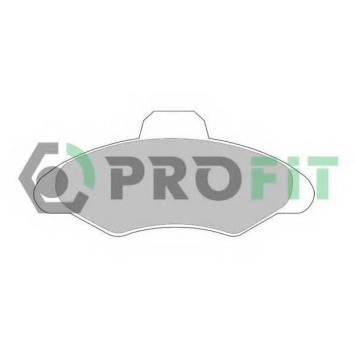 Колодки тормозные дисковые передний для FORD ESCORT(AAL, ABL, AFL, ALL, ANL, AVL, GAL) <b>PROFIT 5000-0617</b>