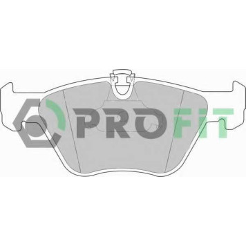 Колодки тормозные дисковые передний для BMW 3(E46), 5(E39), X3(E83), Z4(E85,E86) <b>PROFIT 5000-1073</b>