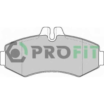 Колодки тормозные дисковые передний для MERCEDES SPRINTER(903,904), V(638/2), VITO(638) <b>PROFIT 5000-1304</b>