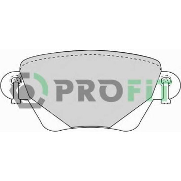 Колодки тормозные дисковые задний для FORD MONDEO(B4Y,B5Y,BWY) <b>PROFIT 5000-1416</b>