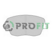 Колодки тормозные дисковые передний для SKODA FABIA(6Y2,6Y3,6Y5), ROOMSTER(5J) / VW POLO(9A4,9N#) <b>PROFIT 5000-1419</b>