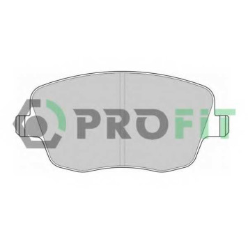 Колодки тормозные дисковые передний для SKODA FABIA(6Y2,6Y3,6Y5), ROOMSTER(5J) / VW POLO(9A4,9N#) <b>PROFIT 5000-1419</b>