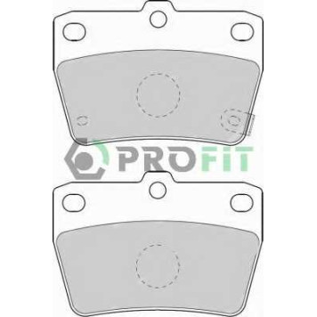 Колодки тормозные дисковые задний для TOYOTA RAV 4(ACA2#,CLA2#,XA2#,ZCA2#) <b>PROFIT 5000-1531</b>