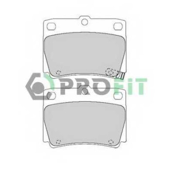 Колодки тормозные дисковые задний для MITSUBISHI PAJERO(K90) <b>PROFIT 5000-1570</b>
