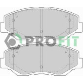 Колодки тормозные дисковые передний для HONDA ACCORD(CL,CM), CR(RD#) <b>PROFIT 5000-1658</b>