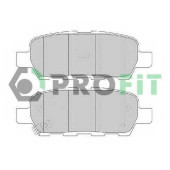 Колодки тормозные дисковые задний для INFINITI EX, FX, G / NISSAN JUKE, MURANO, QASHQAI, TIIDA, X-TRAIL / RENAULT KOLEOS / SUZUKI GRAND VITARA <b>PROFIT 5000-1693</b>