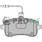 Колодки тормозные дисковые передний для PEUGEOT 407(6C#,6D#,6E#) <b>PROFIT 5000-1725</b>