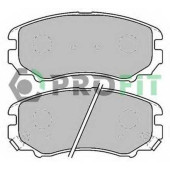 Колодки тормозные дисковые передний для HYUNDAI COUPE(GK), SONATA(EF), TUCSON(JM) / KIA MAGENTIS(GD,MG), SOUL(AM), SPORTAGE(JE#,KM#) <b>PROFIT 5000-1733</b>