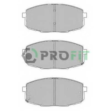 Колодки тормозные дисковые передний для HYUNDAI i30 CW(FD), i30(FD,GD) / KIA CARENS(FJ), CEED(ED,JD), CEE`D(JD), PRO CEE?D(JD), PRO CEED(ED) <b>PROFIT 5000-1869</b>