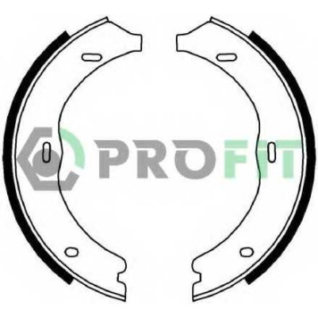 Комплект тормозных колодок задний для MERCEDES VIANO(W639), VITO(W639) <b>PROFIT 5001-4003</b>