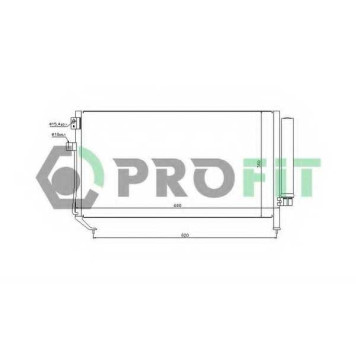 Конденсатор кондиционера PROFIT PR 2028C1