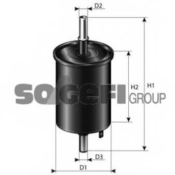 Фильтр топливный PURFLUX EP221-1