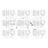 Газовая пружина (амортизатор) крышки багажника QUINTON HAZELL 828059