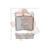Колодки тормозные дисковые для CHRYSLER CROSSFIRE / MERCEDES C, CLC, CLK, E, SLK <b>R BRAKE RB1311 / 21919</b>