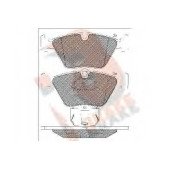 Колодки тормозные дисковые для BMW 3(E46), 5(E39) <b>R BRAKE RB1296 / 21990</b>