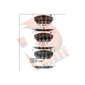 Колодки тормозные дисковые для AUDI A3(8V7,8VA,8VS) / SKODA OCTAVIA(5E3,5E5) / VW GOLF SPORTSVAN(AM1), GOLF(5G1,BA5,BE1) <b>R BRAKE RB2189 / 22035</b>