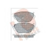 Колодки тормозные дисковые для TOYOTA RAV 4(ACA2#,CLA2#,XA2#,ZCA2#) <b>R BRAKE RB1519 / 23585</b>
