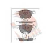 Колодки тормозные дисковые для VOLVO XC90 <b>R BRAKE RB1551 / 23590</b>
