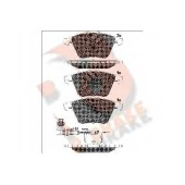 Колодки тормозные дисковые для AUDI A3(8P1,8PA), TT(8J3,8J9) / VW GOLF(517,5K1), SCIROCCO(137,138) <b>R BRAKE RB2148 / 23913</b>