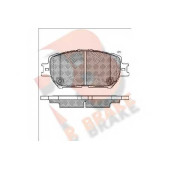 Колодки тормозные дисковые для DAIHATSU ALTIS / LEXUS GS, IS / TOYOTA AURION, CAMRY SOLARA, CAMRY, CROWN, VISTA, WISH <b>R BRAKE RB1689 / 23928</b>