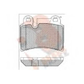 Колодки тормозные дисковые для VW TOUAREG(7L6,7L7,7LA) <b>R BRAKE RB1951 / 24097</b>